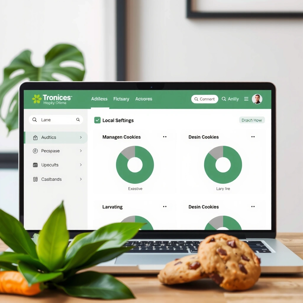 Cookie management interface